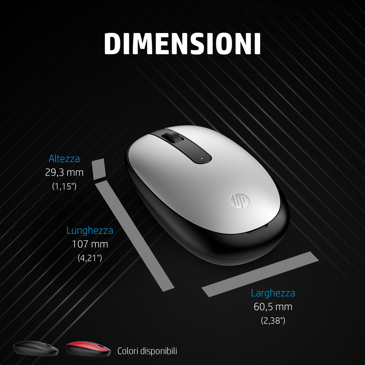 HP 240 Black Bluetooth Mouse