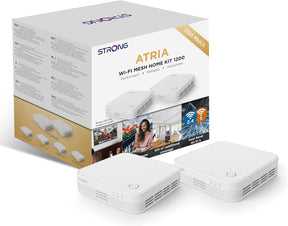 Strong WI-FI MESH HOME KIT 1200 Dual-band (2.4 GHz/5 GHz) Wi-Fi 5 (802.11ac) Bianco 3 Interno