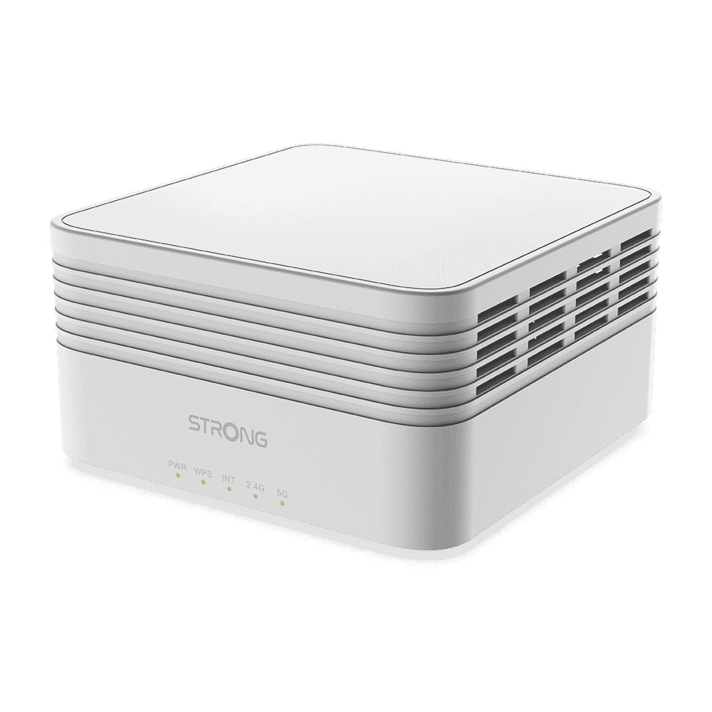Strong MESHKITAX3000 sistema Wi-Fi Mesh Dual-band (2.4 GHz/5 GHz) Wi-Fi 6 (802.11ax) Bianco 2 Interno