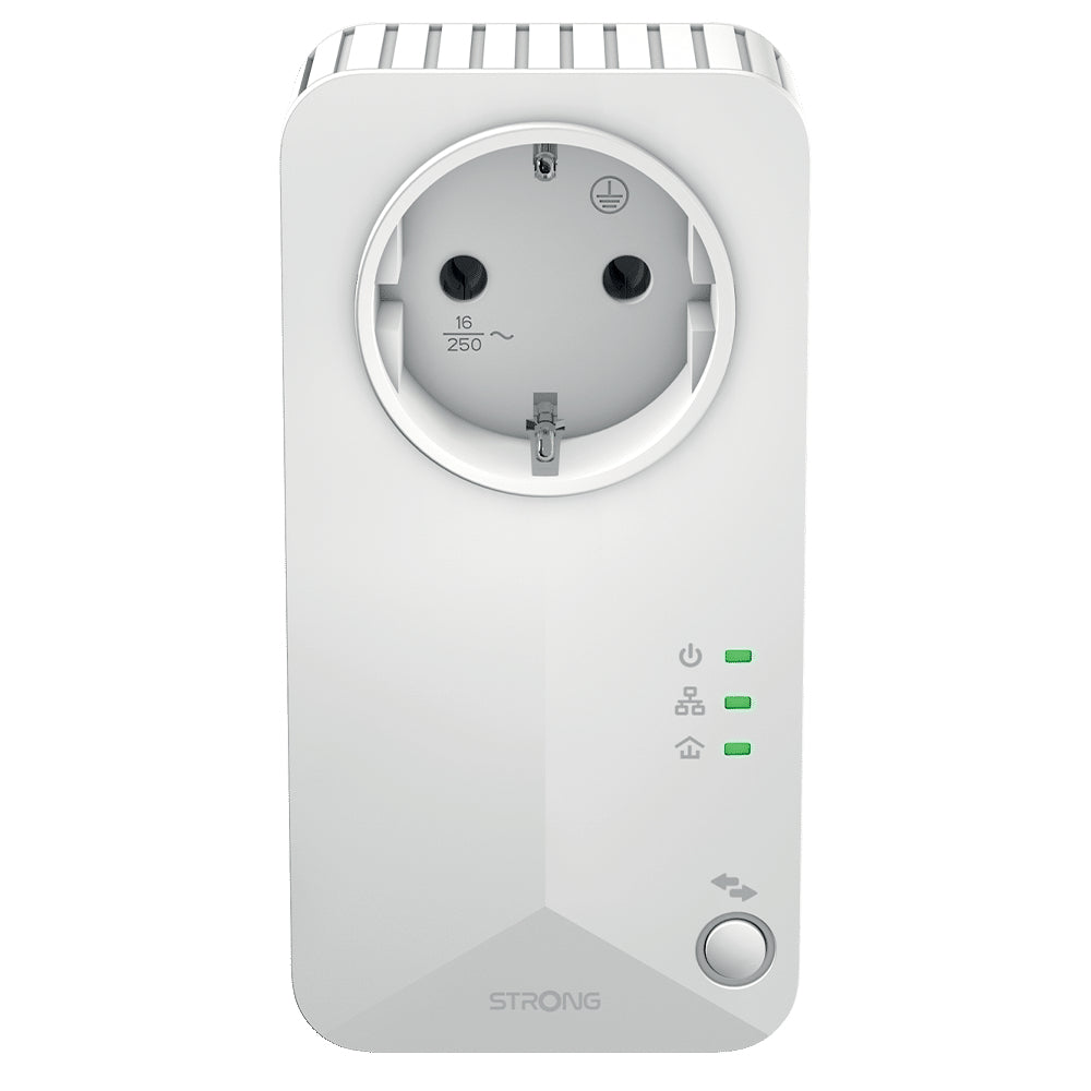Strong Powerline Wi-Fi 600 Kit 600 Mbit/s Collegamento ethernet LAN Bianco