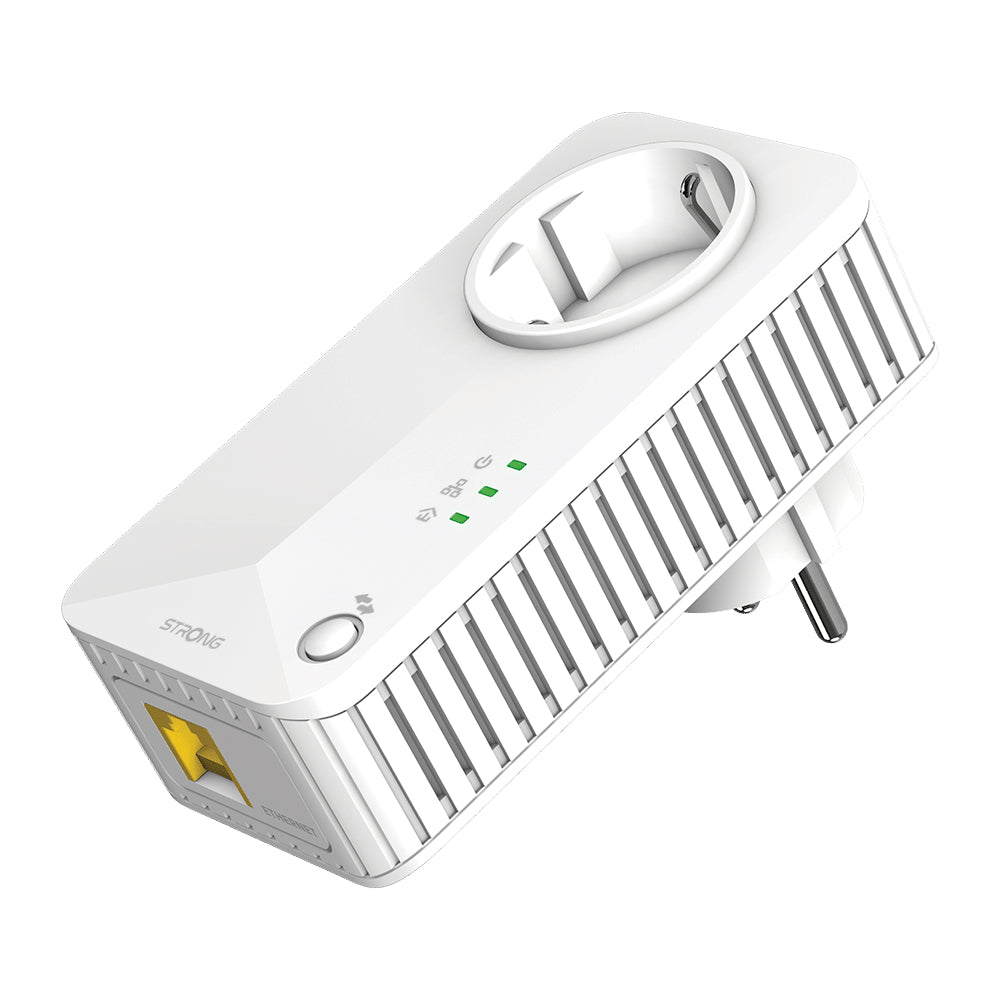 Strong Powerline Wi-Fi 600 Kit 600 Mbit/s Collegamento ethernet LAN Bianco