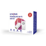 Strong Powerline Wi-Fi 600 Kit 600 Mbit/s Collegamento ethernet LAN Bianco