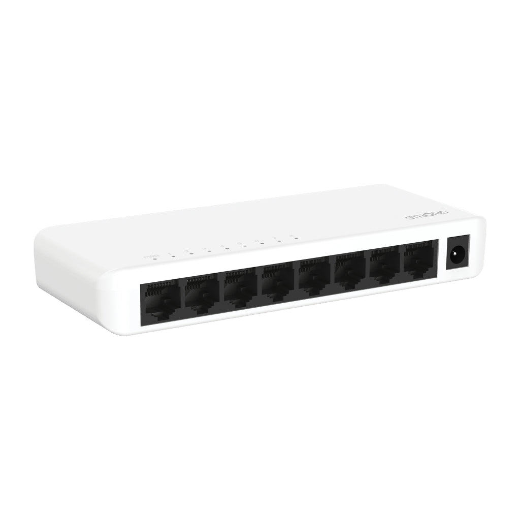 Strong SW8000P switch di rete Gigabit Ethernet (10/100/1000) Bianco