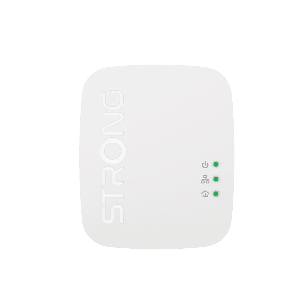 Strong POWERLWF1000DUOMINI adattatore di rete PowerLine 1000 Mbit/s Collegamento ethernet LAN Wi-Fi Bianco 2 pz