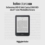 Rakuten Kobo Clara BW lettore e-book Touch screen 16 GB Wi-Fi Nero
