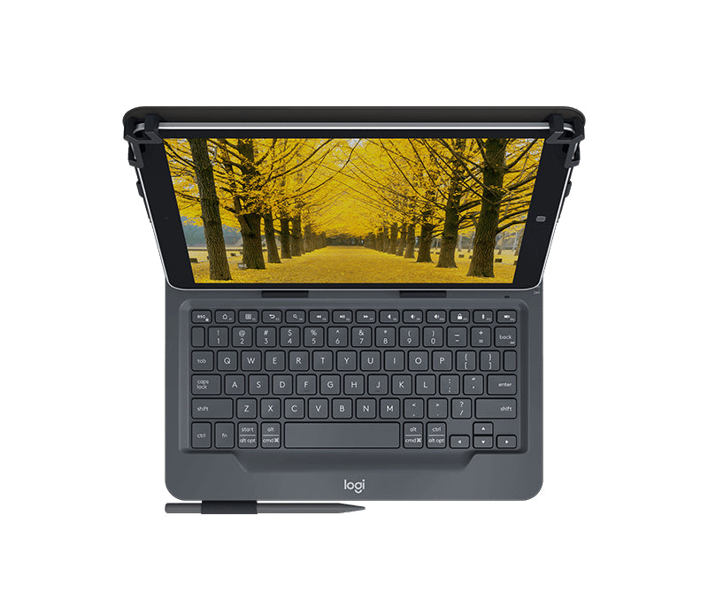 Logitech Universal Folio cover con tsatiere per tablet (universale 9/10")