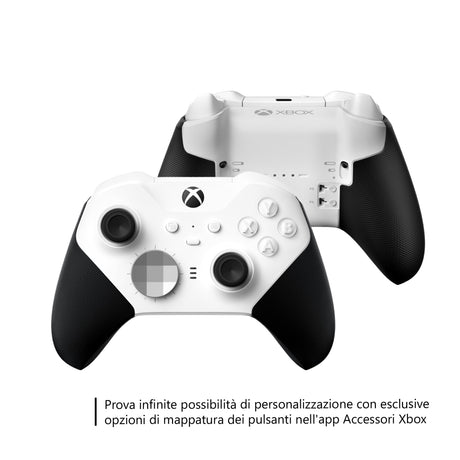 Microsoft Xbox Elite Wireless Series 2 – Core Nero, Bianco Bluetooth/USB Gamepad Analogico/Digitale PC, Xbox One