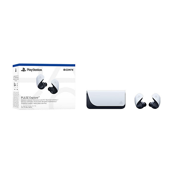 Sony PULSE Explore Auricolare True Wireless Stereo (TWS) In-ear Gaming Bluetooth Nero, Bianco