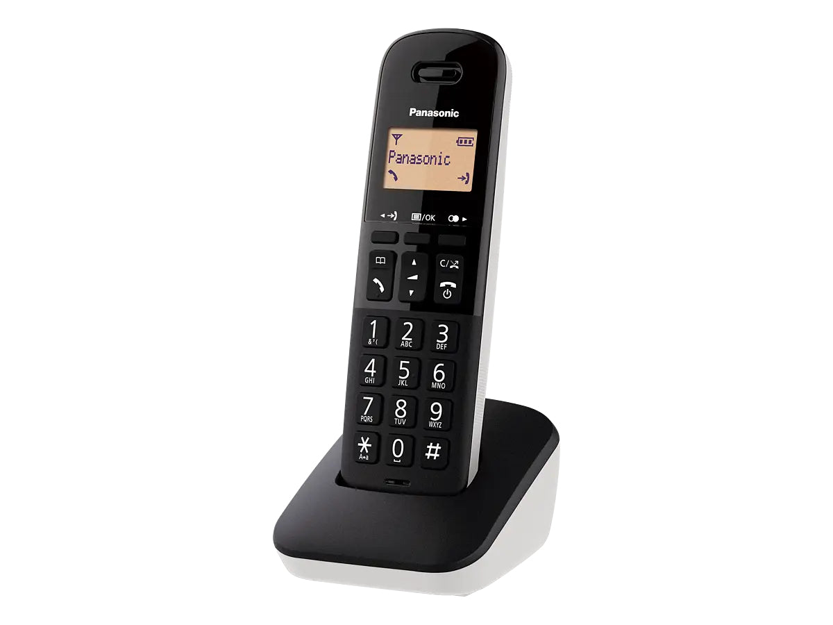 Panasonic KX-TGB610JTC - Telefono cordless - bianco