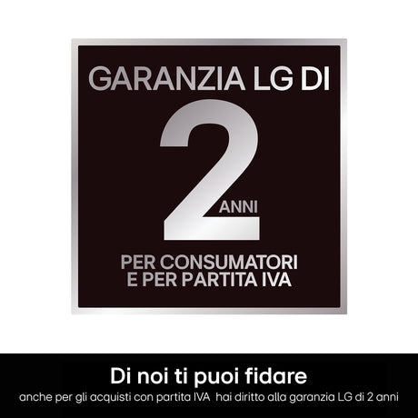 LG F0P3020TSWC Lavatrice capacità XL 20kg AI DD™ Serie P3, Classe B, 1000 giri, TurboWash 360, Vapore, Wi-Fi, White