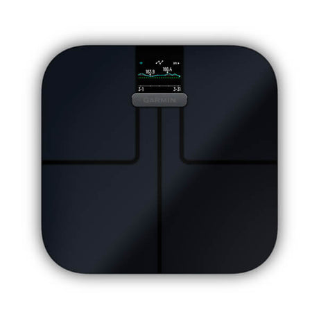 Garmin Index S2 Rettangolo Nero Bilancia pesapersone elettronica