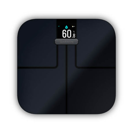 Garmin Index S2 Rettangolo Nero Bilancia pesapersone elettronica