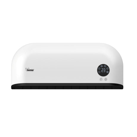 Bimar HP093 stufetta elettrica Interno Nero, Bianco 2000 W Riscaldatore ambiente elettrico con ventilatore