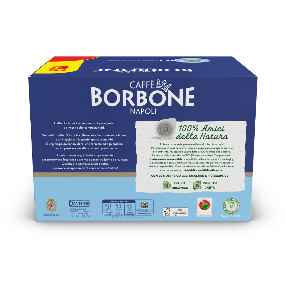 Caffè Borbone Cialda Decisa 80pz