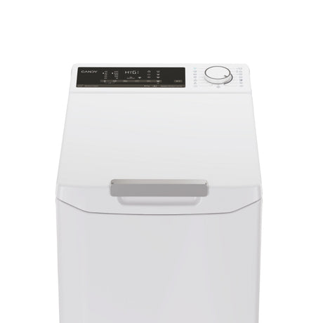 Candy ProWash 500, Lavatrice Carica dall'alto 8 KG, Classe A, 1200 giri, Bianco, Inverter, Wi-Fi, Smart Wash, TCA284TM5-S