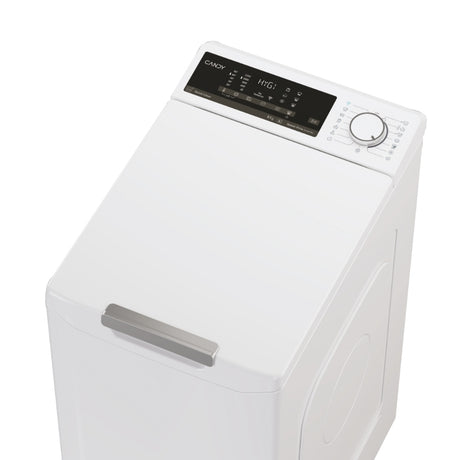 Candy ProWash 500, Lavatrice Carica dall'alto 8 KG, Classe A, 1200 giri, Bianco, Inverter, Wi-Fi, Smart Wash, TCA284TM5-S