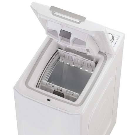 Candy ProWash 500, Lavatrice Carica dall'alto 8 KG, Classe A, 1200 giri, Bianco, Inverter, Wi-Fi, Smart Wash, TCA284TM5-S