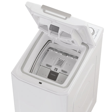 Candy ProWash 500, Lavatrice Carica dall'alto 8 KG, Classe A, 1200 giri, Bianco, Inverter, Wi-Fi, Smart Wash, TCA284TM5-S
