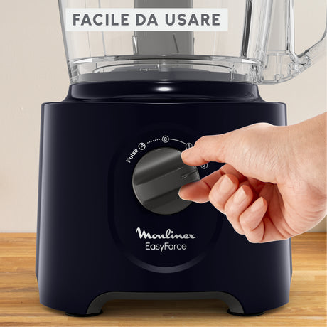 Moulinex Easy Force, Robot da Cucina, 4 Accessori, 15 Funzioni