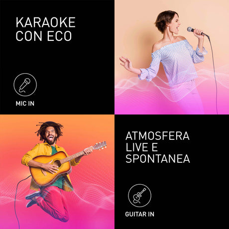 Panasonic Altoparlante Portatile Bluetooth SC-BMAX10E-K