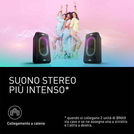 Panasonic Altoparlante Portatile Bluetooth SC-BMAX10E-K