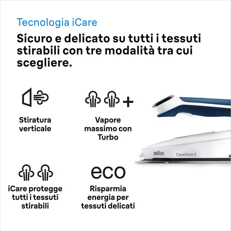 Braun CareStyle 5 SISTEMA STIRANTE IS5245BL