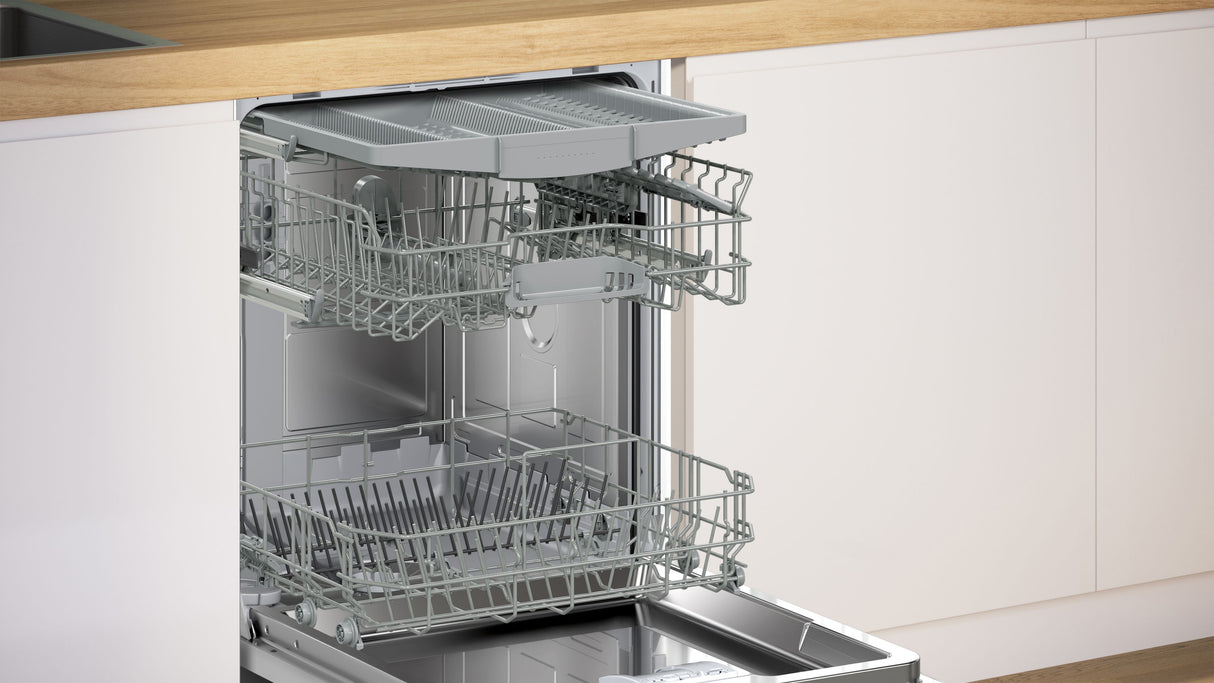 Bosch Serie 2 SMV25EX02E Lavastoviglie da incasso a scomparsa totale 13 coperti Classe E