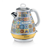 Ariete 2869 Bollitore Positano, Bollitore Elettrico, 1,7L, Infusi, the, tisane, Base cordless, Autospegnimento