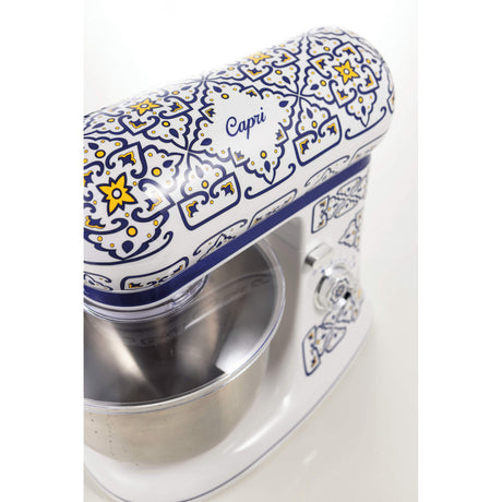 Ariete 1588 Impastatrice Capri, Planetaria, 7 velocità, 2400 Watt, 5,5 litri, Tazza Acciaio Inox