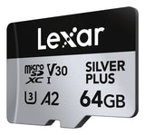 Lexar Professional SILVER PLUS 64 GB MicroSDXC UHS-I Classe 3