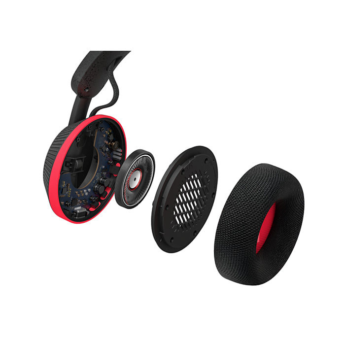Philips Serie 6000 TAA6219BK/00 cuffia e auricolare Cuffie Wireless A Padiglione MUSICA Bluetooth Nero, Rosso