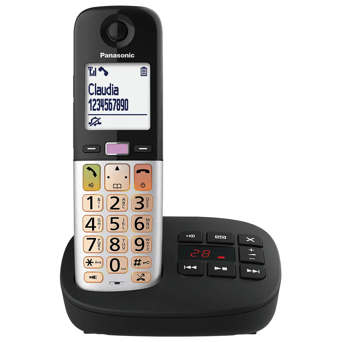 Panasonic Sistema di risposta cordless digitale KX-TGU430