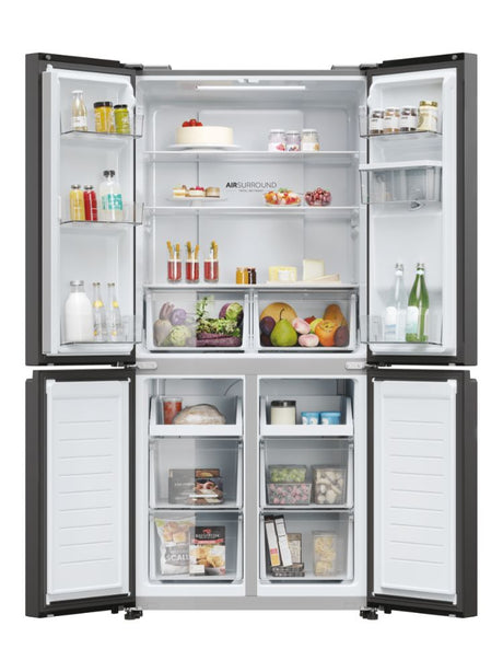 Haier HCR3818EWPT Libera installazione 463 L Antracite