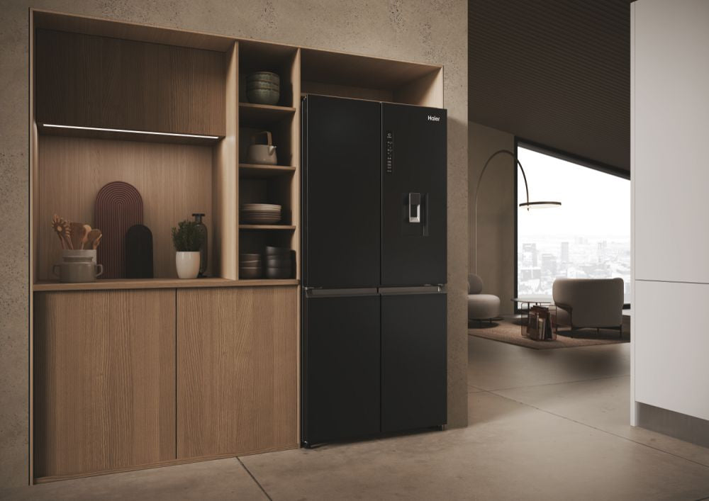 Haier HCR3818EWPT Libera installazione 463 L Antracite