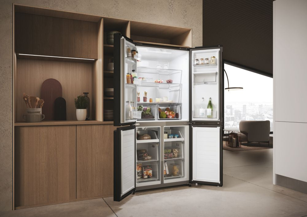 Haier HCR3818EWPT Libera installazione 463 L Antracite
