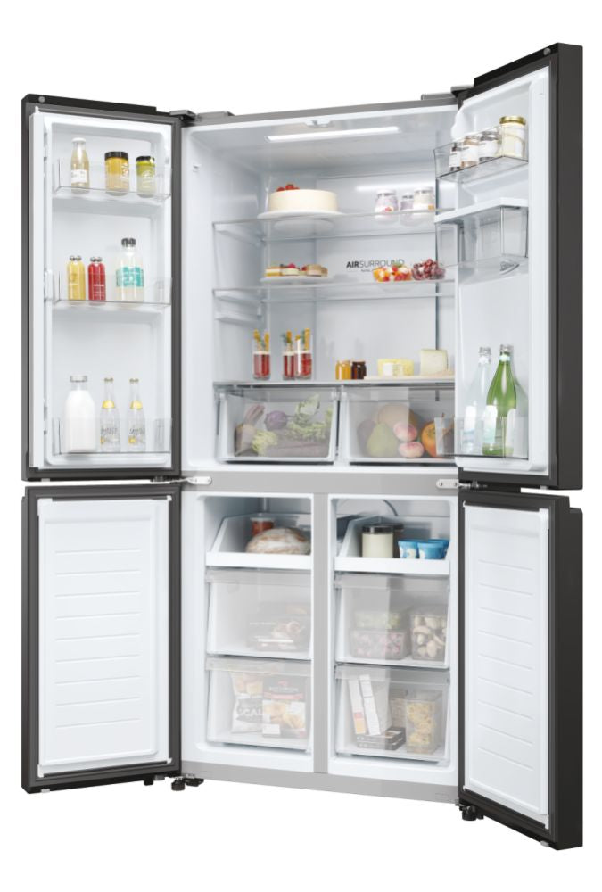 Haier HCR3818EWPT Libera installazione 463 L Antracite