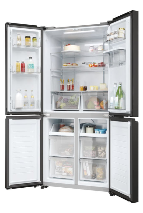 Haier HCR3818EWPT Libera installazione 463 L Antracite