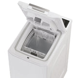 Haier T Series 7, Lavatrice Carica dall'alto 7 KG, Classe A, 1400 giri, Bianco, Inverter, Vapore, THASN476TM5-S