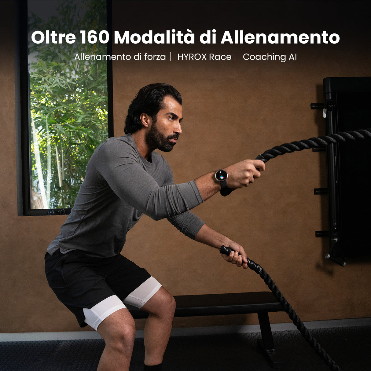 Amazfit Active 2 Round smartwatch e orologio sportivo display AMOLED 5 sistemi satellitari & mappe offline BioTracker™ 6.0 PPG per dati precisi su salute e fitness