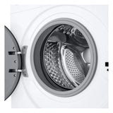 LG F4NA10S8NWK Lavatrice slim 8kg, Classe A, 1400 giri, Programma igiene con vapore, Top rimovibile, White