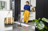 Kärcher SC 1 Multi & Up Pulitore a vapore portatile 0,2 L 1300 W Nero, Giallo