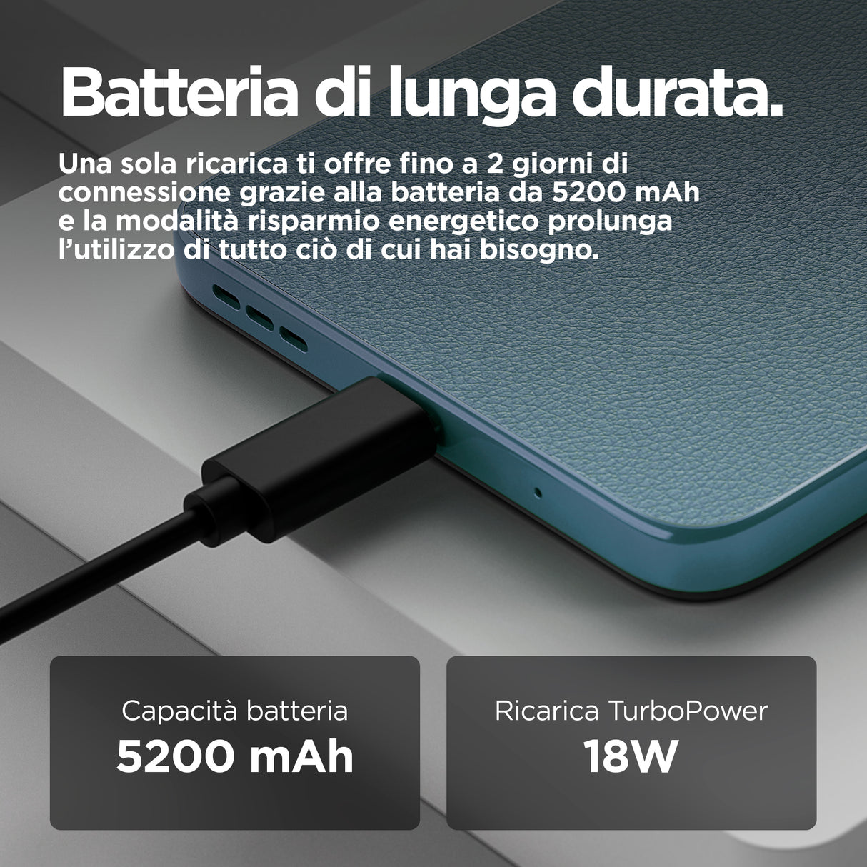 Motorola moto e15 16,9 cm (6.67") Doppia SIM Android 14 Go edition 4G USB tipo-C 2 GB 64 GB 5200 mAh Blu