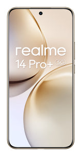 realme 14 Pro+ 5G 17,4 cm (6.83") Doppia SIM Android 15 USB tipo-C 12 GB 512 GB 6000 mAh Perlato, Bianco