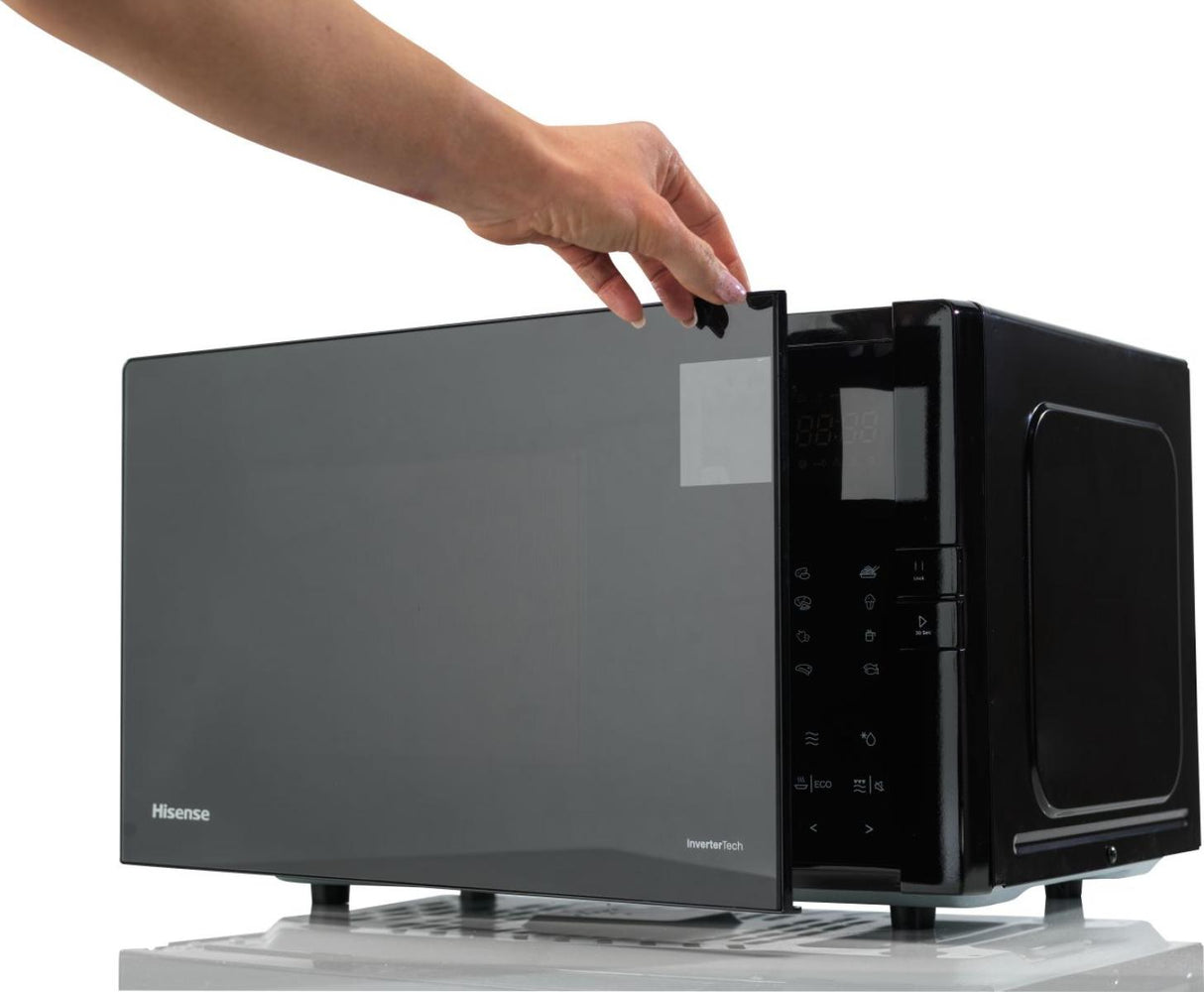 Hisense H25MOBS4HGI Nero Microonde con grill Superficie piana 25 L 900 W