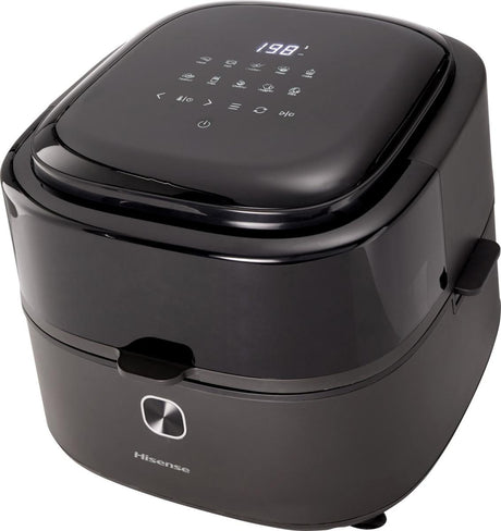 Hisense HAF1350DR Singolo 6,7 L Indipendente 1350 W Friggitrice ad aria calda Nero