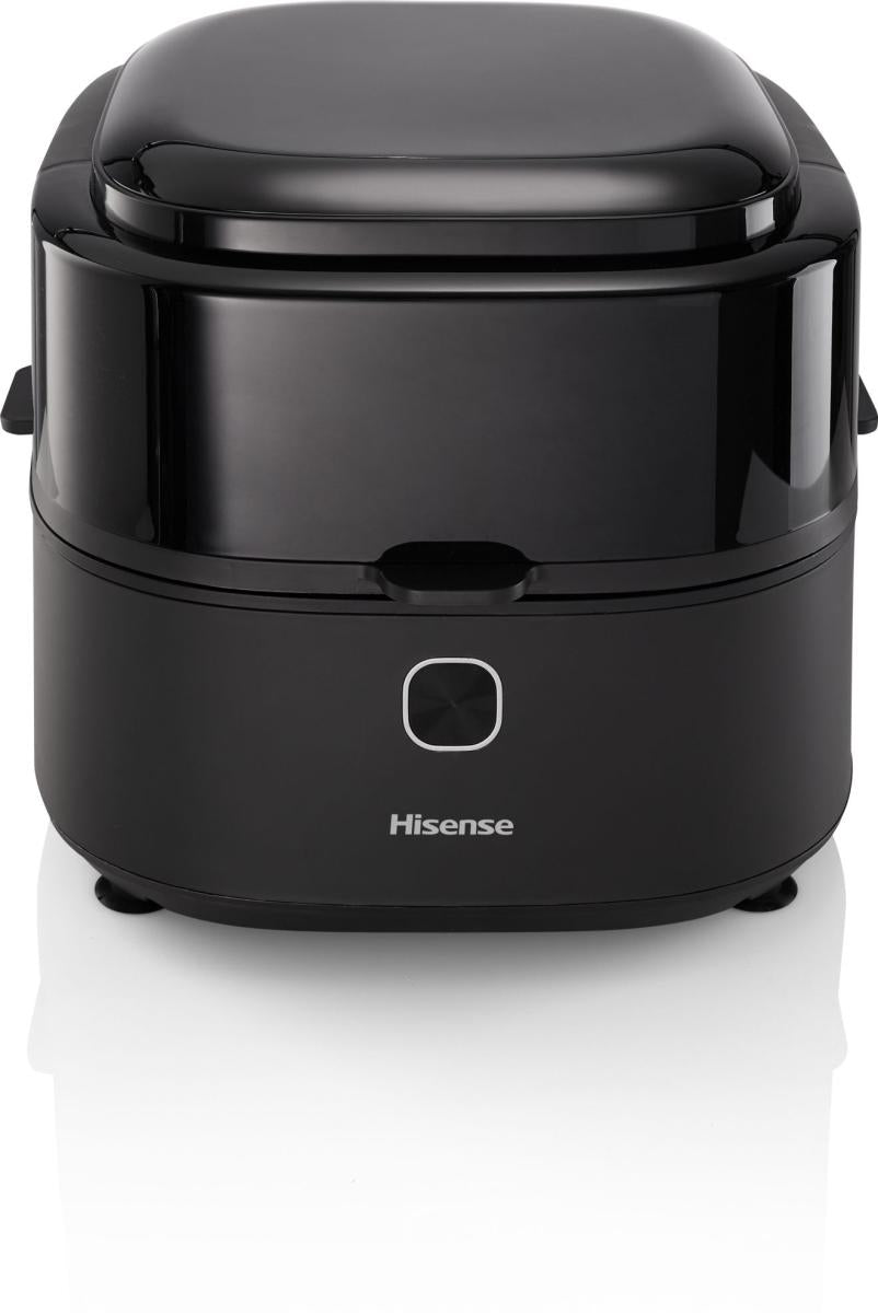 Hisense HAF1350DR Singolo 6,7 L Indipendente 1350 W Friggitrice ad aria calda Nero