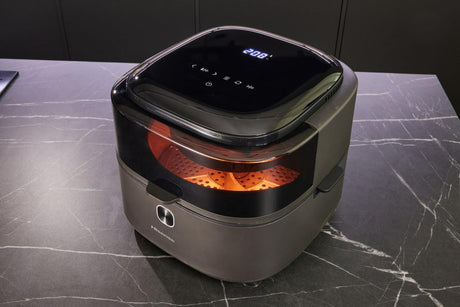 Hisense HAF1350DR Singolo 6,7 L Indipendente 1350 W Friggitrice ad aria calda Nero