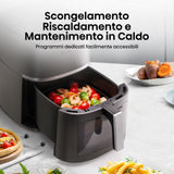 Hisense HAF1900D friggitrice Singolo 7 L 1800 W Friggitrice ad aria calda Nero