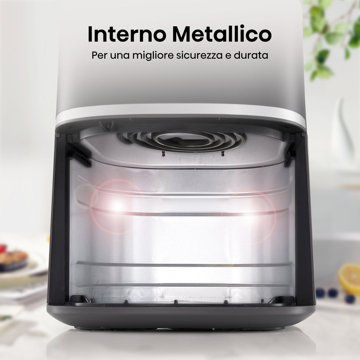 Hisense HAF1900D friggitrice Singolo 7 L 1800 W Friggitrice ad aria calda Nero