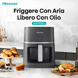 Hisense HAF1900D friggitrice Singolo 7 L 1800 W Friggitrice ad aria calda Nero